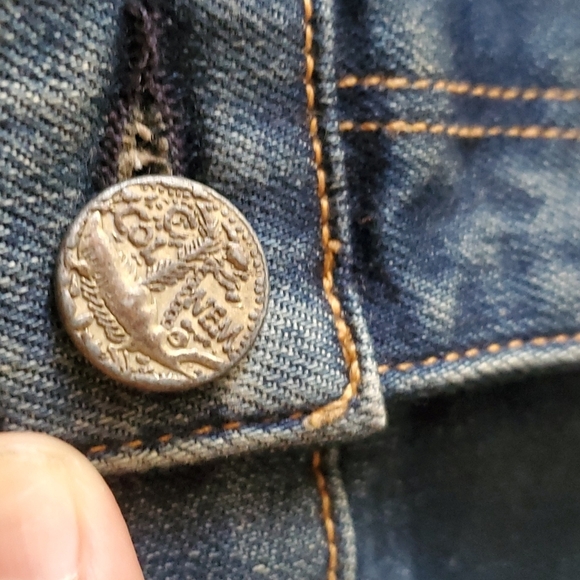 Mcguire denim skirt with front slit S29 - Picture 5 of 13